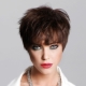 Stylish short-haired haircuts