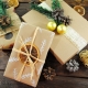 How to pack a gift in kraft paper in a beautiful and original way?