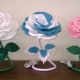 How to make do-it-yourself flowers from Isolon?