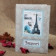 How to make a passport cover using scrapbooking technique?