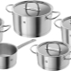 Russian-made stainless steel pans