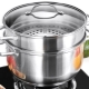 Steam cookers for a gas stove: how to choose and use?