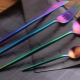 Colored cutlery