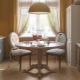 Round tables for the kitchen: types, sizes and examples in the interior