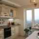 The design of the kitchen is 12 square meters. m with balcony