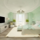 Features of the design of the bedroom in mint colors
