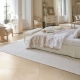 Bedroom floor: design options and choice of flooring