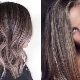 Chocolate-ash hair color: types of shades and coloring