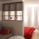 Bedroom-living room 15-16 square meters. m: design options and zoning features