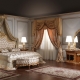 Baroque bedroom: the best ideas for decoration