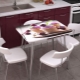 Tables with photo printing in the kitchen: a variety of models and selection recommendations