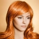 Light red hair color: choice of shade and nuances of dyeing