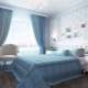 Subtleties of designing a bedroom in blue tones