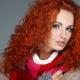 Bright red hair color: tips for choosing, dyeing and care