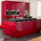 Burgundy cuisines: color combinations and design options