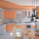 Ceiling color in the kitchen: selection tips and interesting examples