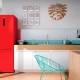 Colors of refrigerators in a kitchen interior: choice and beautiful examples