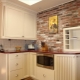 Decorative brick in the kitchen: features and stylish ideas