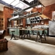 Loft style kitchen design
