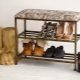 Shelves for shoes in the hallway: what are and how to choose?
