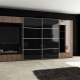 Modern style living cabinets: views and choices