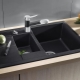 Stone sinks for the kitchen: pros and cons, types and choices