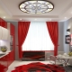 Red curtains in the kitchen: varieties of design and tips for choosing