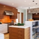 Wood kitchens in a modern style