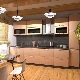 Small direct kitchens: layout, design and examples