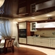 Multi-level ceilings in the kitchen: features, varieties, choices and examples
