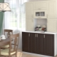 Floor-standing kitchen cabinets: varieties, selection and placement