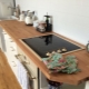 Overview of wooden kitchen worktops