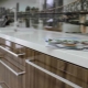 Plastic kitchen worktops: design options and selection rules