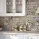 Tile for the kitchen on the apron: types and finishes