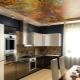 Ceilings in the kitchen: varieties, choices and examples