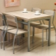 Chairs and tables for the kitchen: types and choices