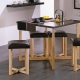 Stools for the kitchen: types, materials and sizes