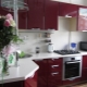 Cherry kitchens: color combinations in the interior