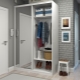 Interior filling wardrobes in the hallway