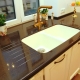 Built-in sinks in the countertop for the kitchen: varieties and selection criteria