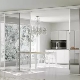 We choose sliding doors to the kitchen