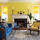 Yellow Hall: pros and cons, design tips, examples