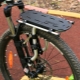 Luggage racks for a bicycle: features, types and selection