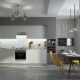 White-gray kitchens: design and examples of interiors