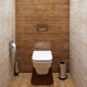 Toilet design in different styles