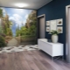 Wall mural in the hallway: the choice and options in the interior