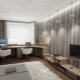 Living room with a workplace: stylish ideas, pros and cons