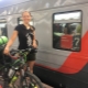 How to transport a bicycle in a train?