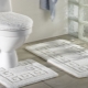 Toilet mats: varieties, choices, examples
