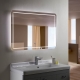 Features of choosing a touch mirror with backlight in the bathroom